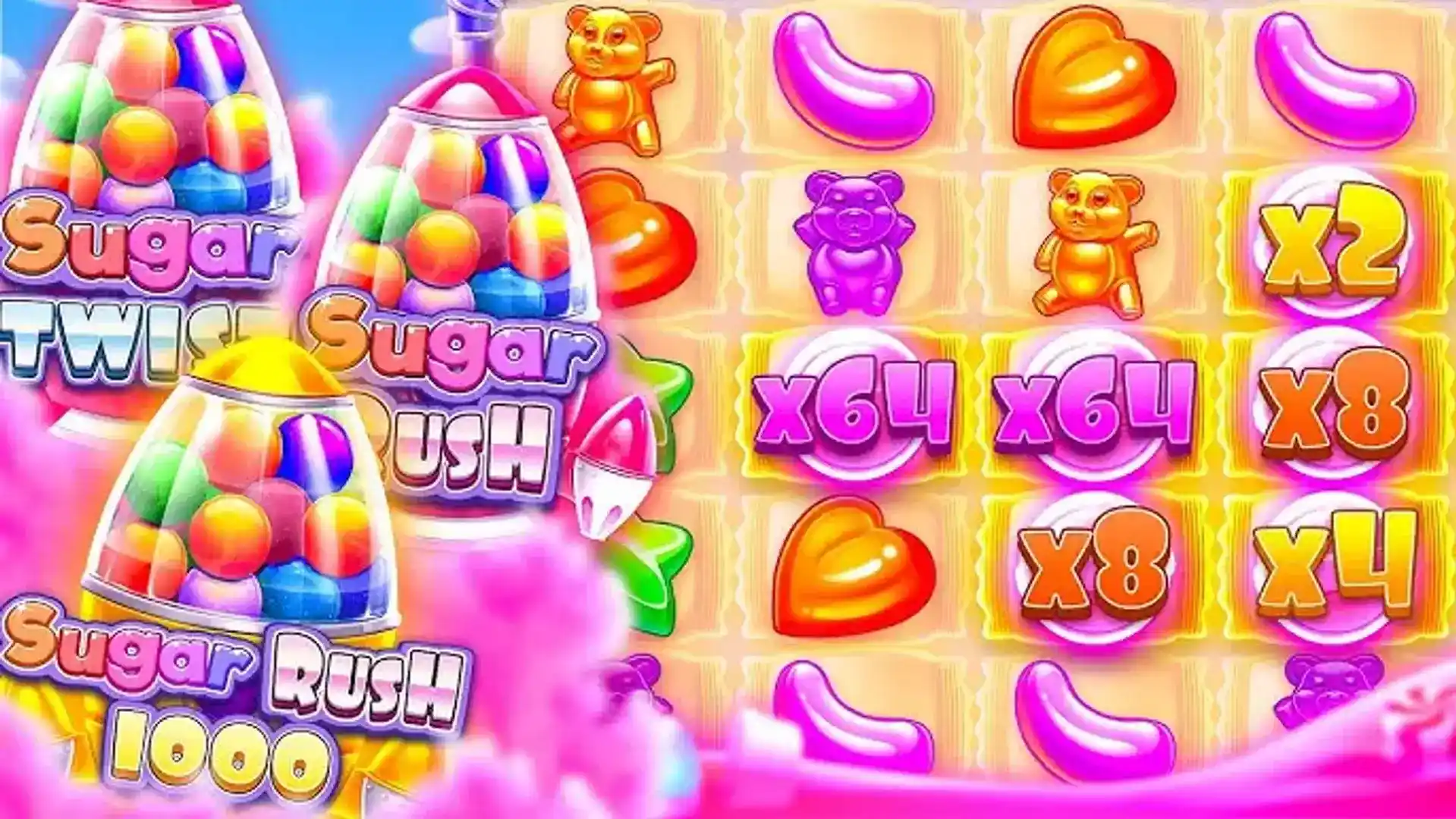 Слот Sugar Rush в казино Вулкан